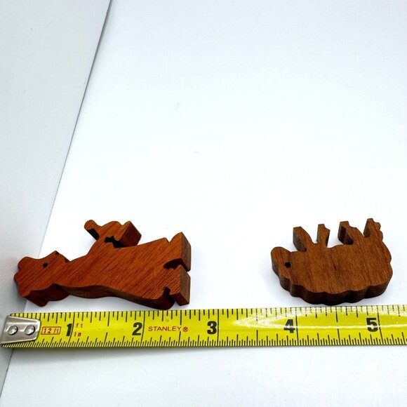 Amish Nativity Manger Scene Christmas Wooden Handmade Set of 16 Pieces - Picture 7 of 12